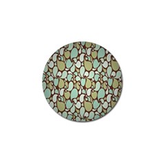 Leaf Camo Color Flower Floral Golf Ball Marker (4 pack)