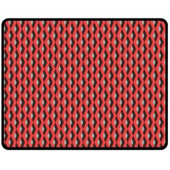 Hexagon Based Geometric Fleece Blanket (medium) 