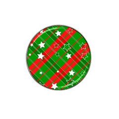 Background Abstract Christmas Hat Clip Ball Marker (4 pack)