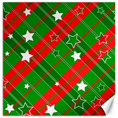 Background Abstract Christmas Canvas 12  x 12  