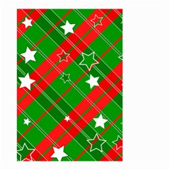 Background Abstract Christmas Small Garden Flag (two Sides)