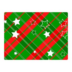 Background Abstract Christmas Double Sided Flano Blanket (Mini) 