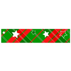 Background Abstract Christmas Flano Scarf (Small)