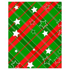 Background Abstract Christmas Drawstring Bag (Small)