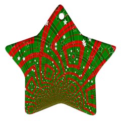 Background Abstract Christmas Pattern Ornament (Star)