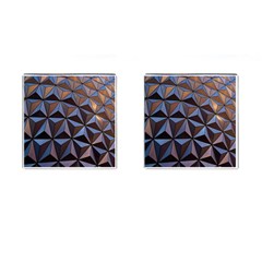 Background Geometric Shapes Cufflinks (square)