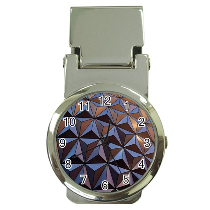 Background Geometric Shapes Money Clip Watches