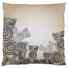 Background Retro Abstract Pattern Standard Flano Cushion Case (one Side)