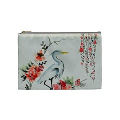 Background Scrapbook Paper Asian Cosmetic Bag (medium)  by Nexatart