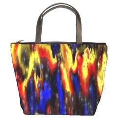 Banner Header Plasma Fractal Bucket Bags by Nexatart