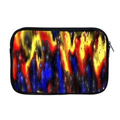 Banner Header Plasma Fractal Apple Macbook Pro 17  Zipper Case by Nexatart