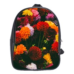 Beautifull Flowers School Bags (xl)  by Nexatart