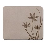 Background Vintage Drawing Sepia Large Mousepads Front