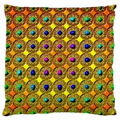 Background Tile Kaleidoscope Large Cushion Case (one Side)