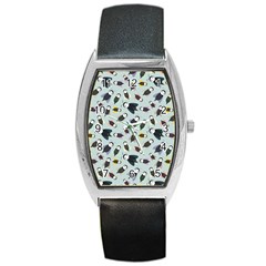 Bees Animal Pattern Barrel Style Metal Watch