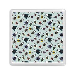 Bees Animal Pattern Memory Card Reader (square) 