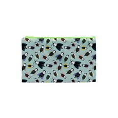 Bees Animal Pattern Cosmetic Bag (xs) by Nexatart