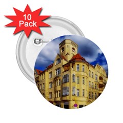 Berlin Friednau Germany Building 2 25  Buttons (10 Pack)  by Nexatart