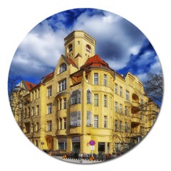 Berlin Friednau Germany Building Magnet 5  (round) by Nexatart