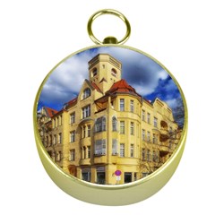 Berlin Friednau Germany Building Gold Compasses by Nexatart