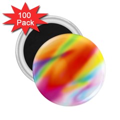 Blur Color Colorful Background 2 25  Magnets (100 Pack)  by Nexatart