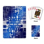 Board Circuits Trace Control Center Playing Card Back