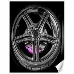 Bord Edge Wheel Tire Black Car Canvas 18  X 24   by Nexatart