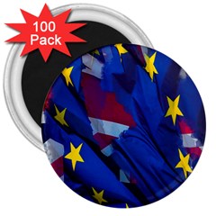 Brexit Referendum Uk 3  Magnets (100 Pack) by Nexatart
