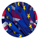 Brexit Referendum Uk Magnet 5  (Round) Front