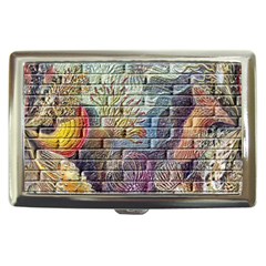 Brick Of Walls With Color Patterns Cigarette Money Cases by Nexatart