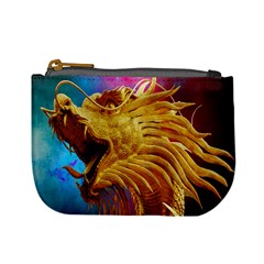 Broncefigur Golden Dragon Mini Coin Purses