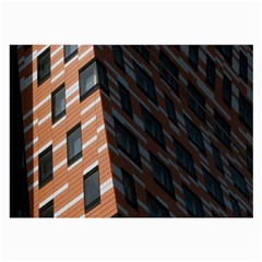 Building Architecture Skyscraper Large Glasses Cloth (2-side) by Nexatart