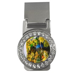 Bridge River Forest Trees Autumn Money Clips (cz) 