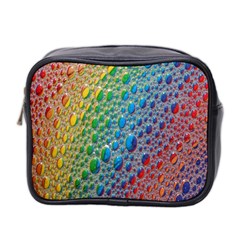 Bubbles Rainbow Colourful Colors Mini Toiletries Bag 2-side