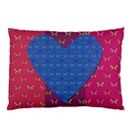 Butterfly Heart Pattern Pillow Case 26.62 x18.9  Pillow Case