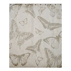 Butterfly Background Vintage Shower Curtain 60  X 72  (medium) 