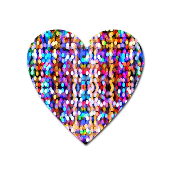 Bokeh Abstract Background Blur Heart Magnet