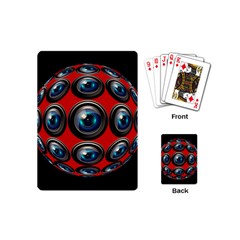 Camera Monitoring Security Playing Cards (Mini) 