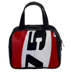 Car Auto Speed Vehicle Automobile Classic Handbags (2 Sides) by Nexatart