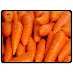 Carrots Vegetables Market Fleece Blanket (large)  by Nexatart