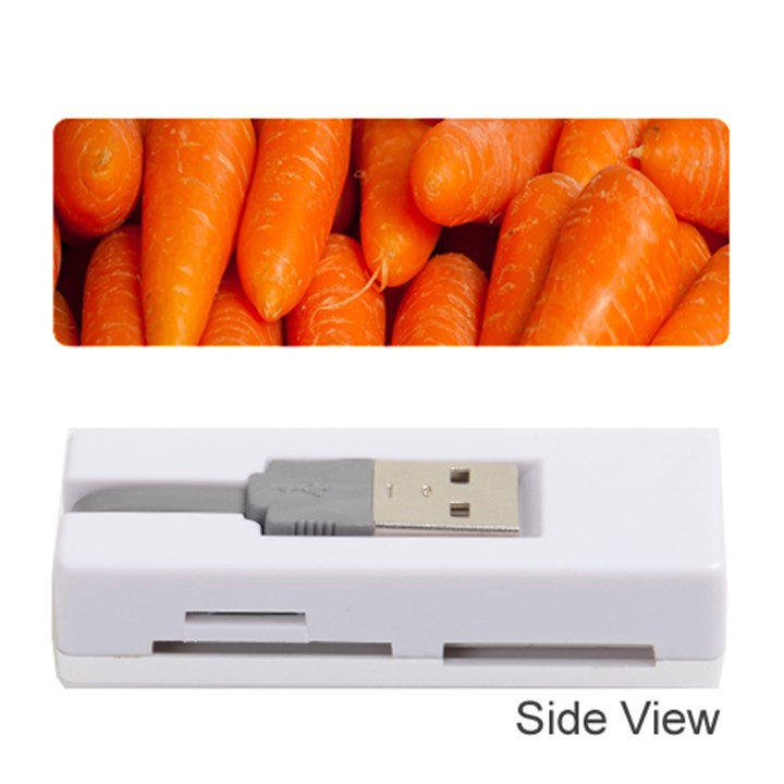 Carrots Vegetables Market Memory Card Reader (Stick) 