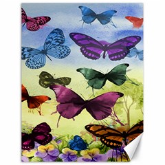 Butterfly Painting Art Graphic Canvas 18  X 24   by Nexatart