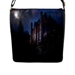 Castle Mystical Mood Moonlight Flap Messenger Bag (l) 