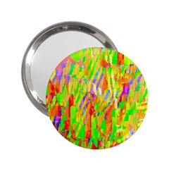 Cheerful Phantasmagoric Pattern 2 25  Handbag Mirrors by Nexatart