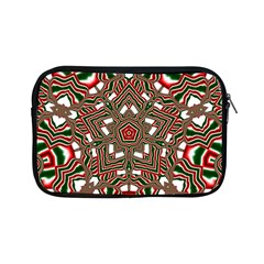 Christmas Kaleidoscope Apple Ipad Mini Zipper Cases by Nexatart