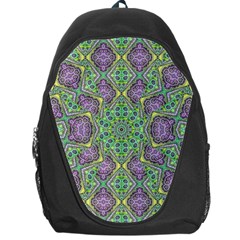 Modern Ornate Geometric Pattern Backpack Bag by dflcprints