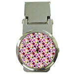 Christmas Star Pattern Money Clip Watches Front