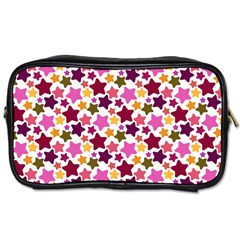 Christmas Star Pattern Toiletries Bags 2-side by Nexatart