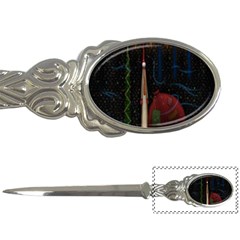 Christmas Xmas Bag Pattern Letter Openers