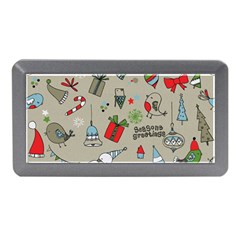 Christmas Xmas Pattern Memory Card Reader (mini) by Nexatart